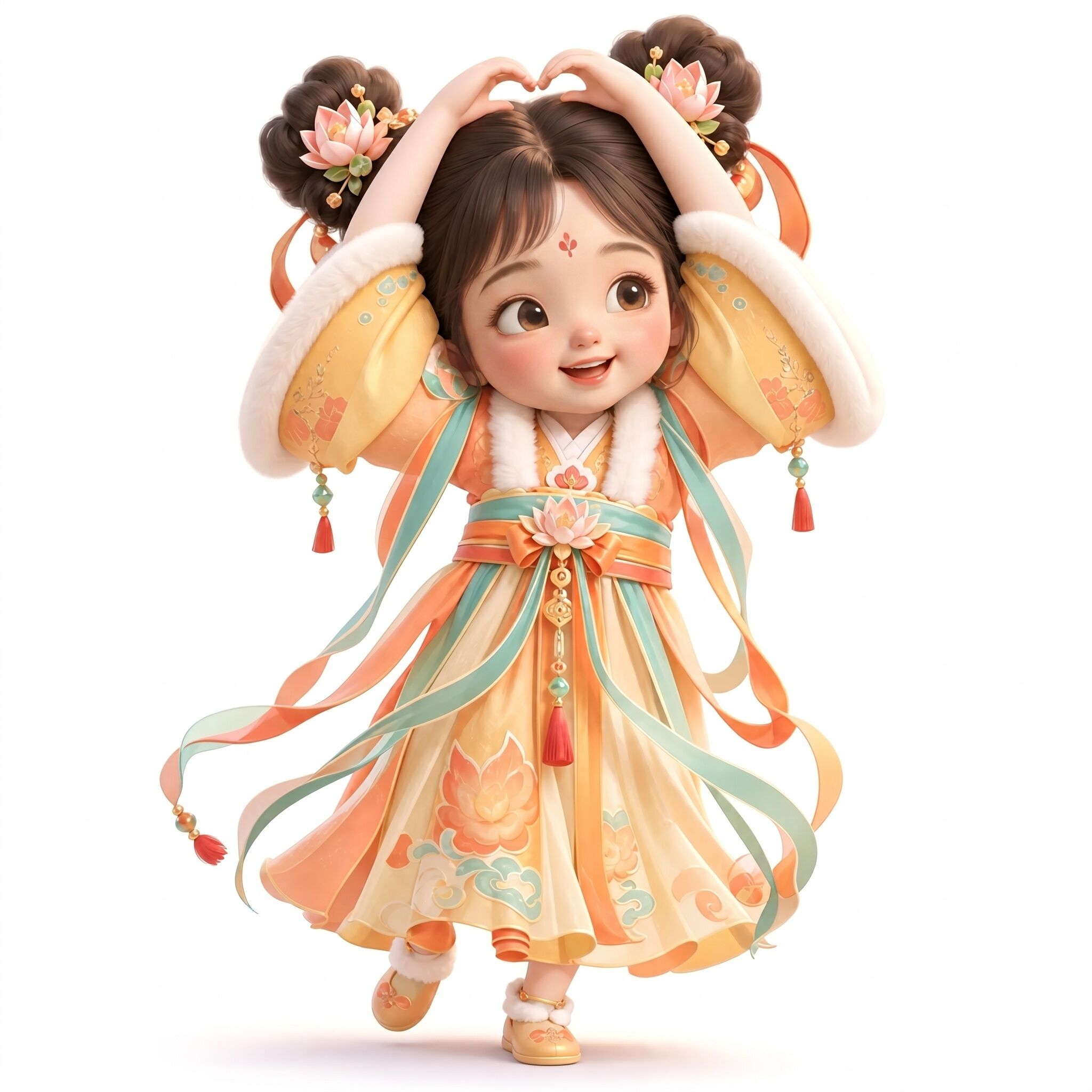 敦小莲治愈风形象